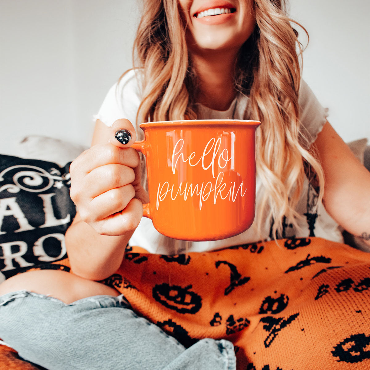 Hello Pumpkin 14 oz Mug