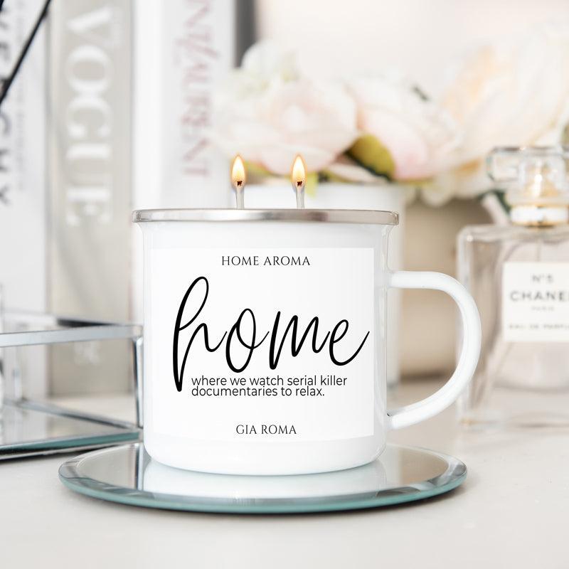 Personalized 16oz Candle Mug