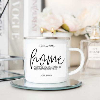 Personalized 16oz Candle Mug