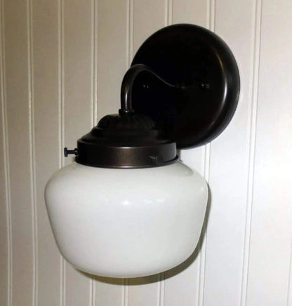 Simple Schoolhouse Sconce Wall Light - 6"