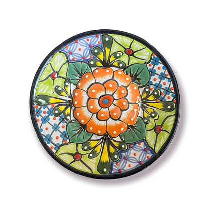 12-Piece Talavera Dinnerware Set | Mexican Ceramic Plates &amp; Bowls