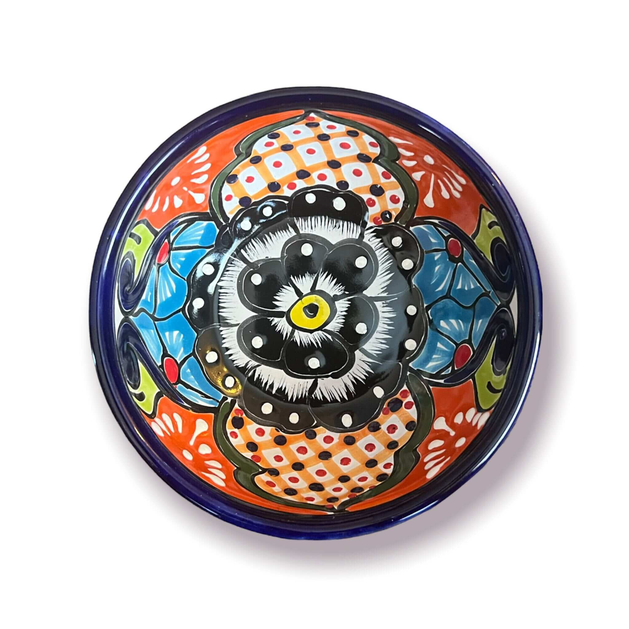 12-Piece Talavera Dinnerware Set | Mexican Ceramic Plates &amp; Bowls