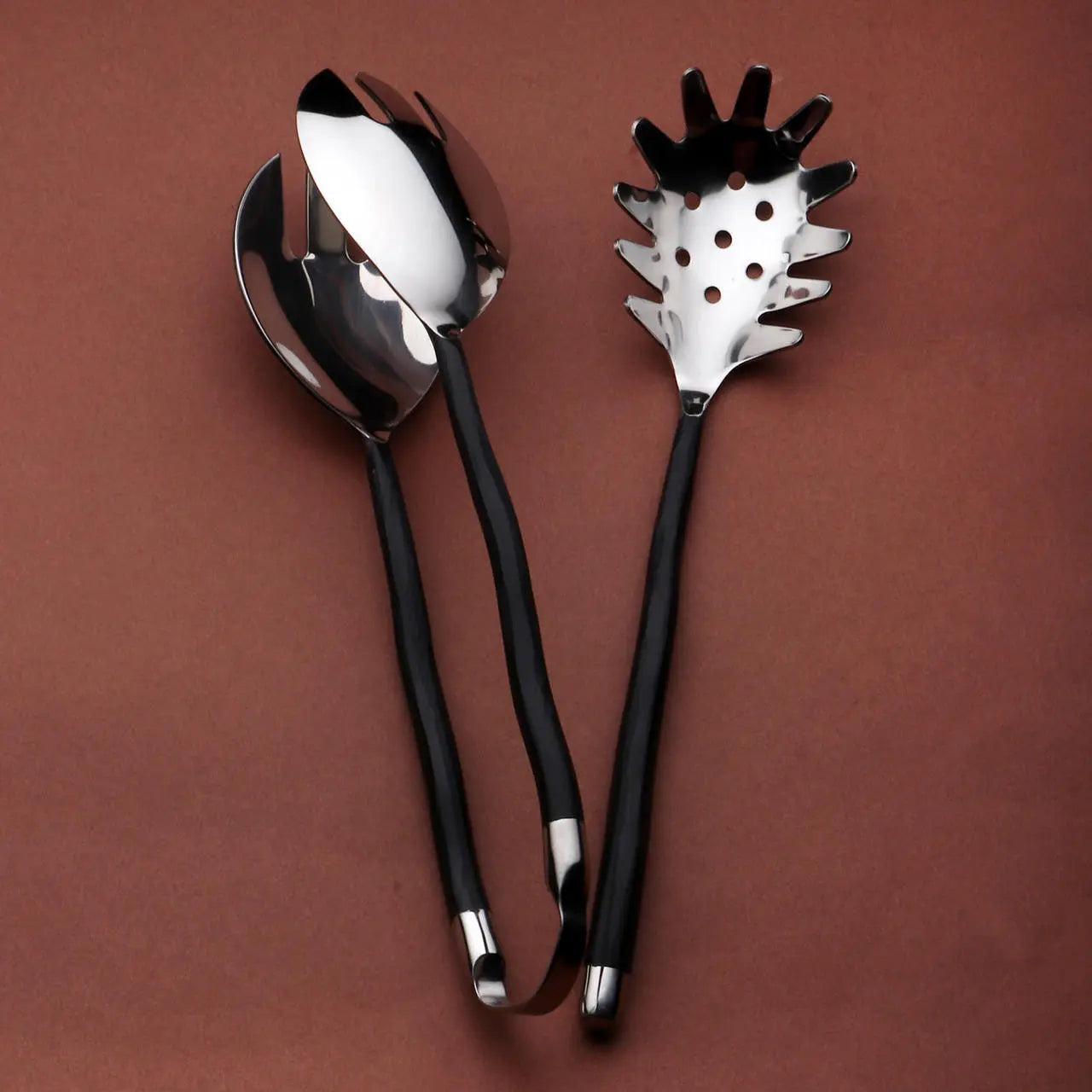 Tedpole Pasta Server &amp; Spaghetti Tong Set