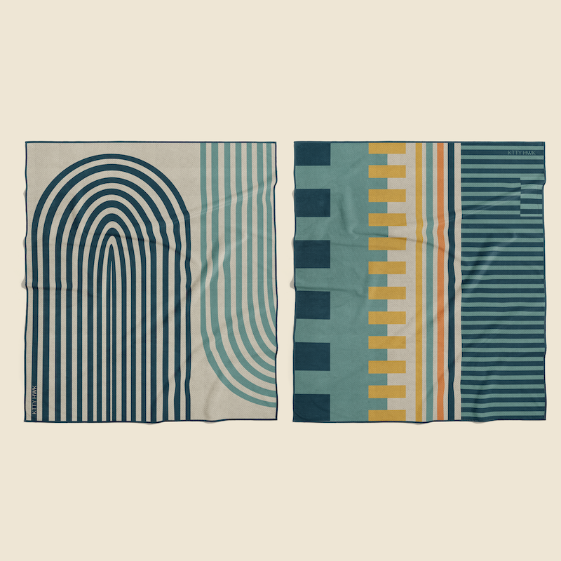 KILAUEA - Reversible Beach Towel