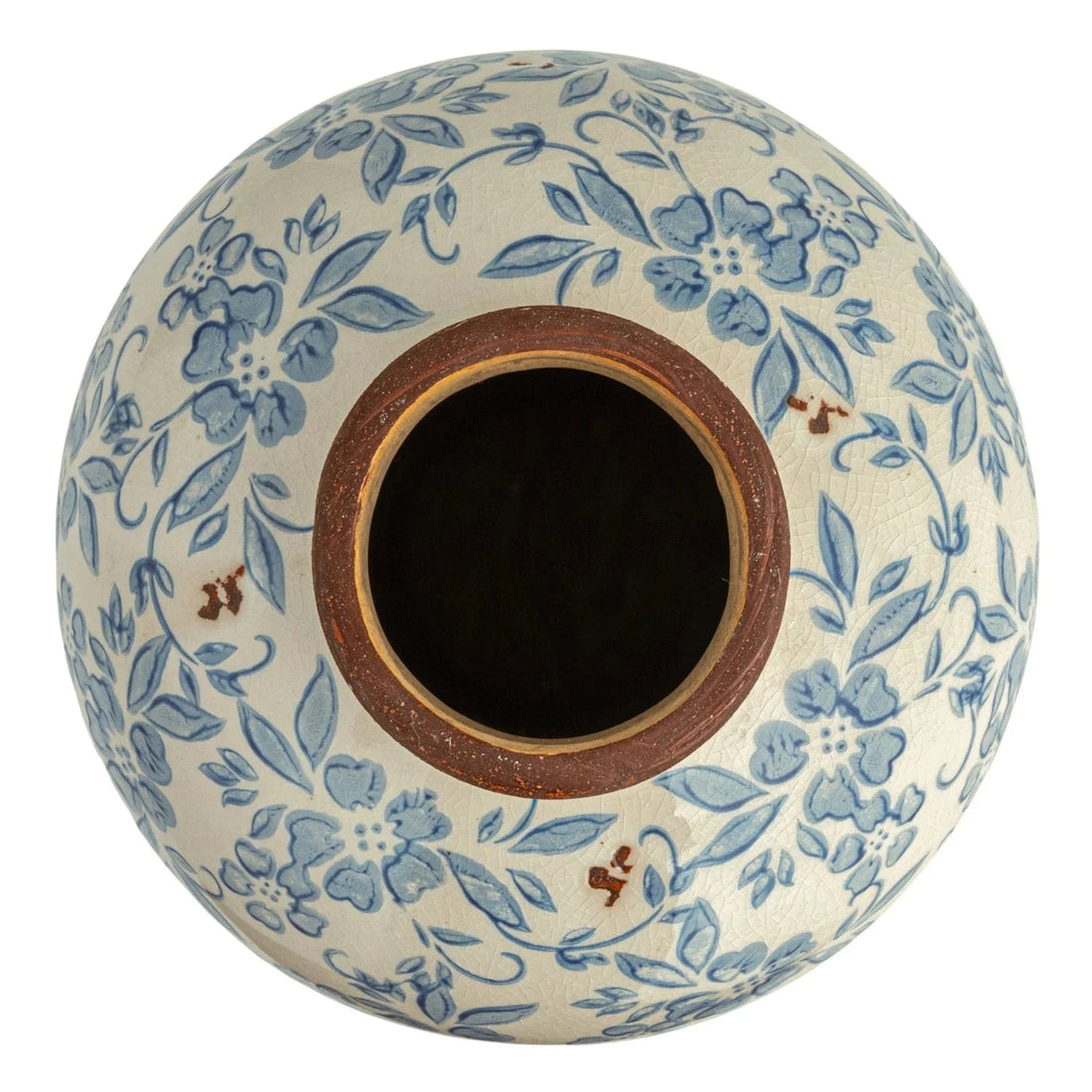 Lainey Terracotta Floral Vase