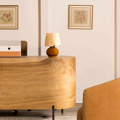 Theisseil Brown Table Lamp