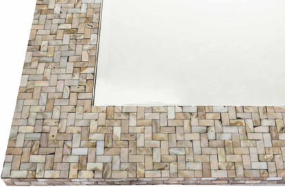 Lanot Bronze Mosaic Tile Mirror