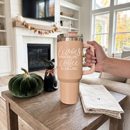 Leaves Falling 40oz Insulated Tumbler