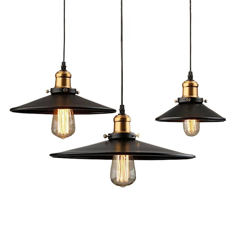 Little Black Dress Pendant Light - Black &amp; Gold