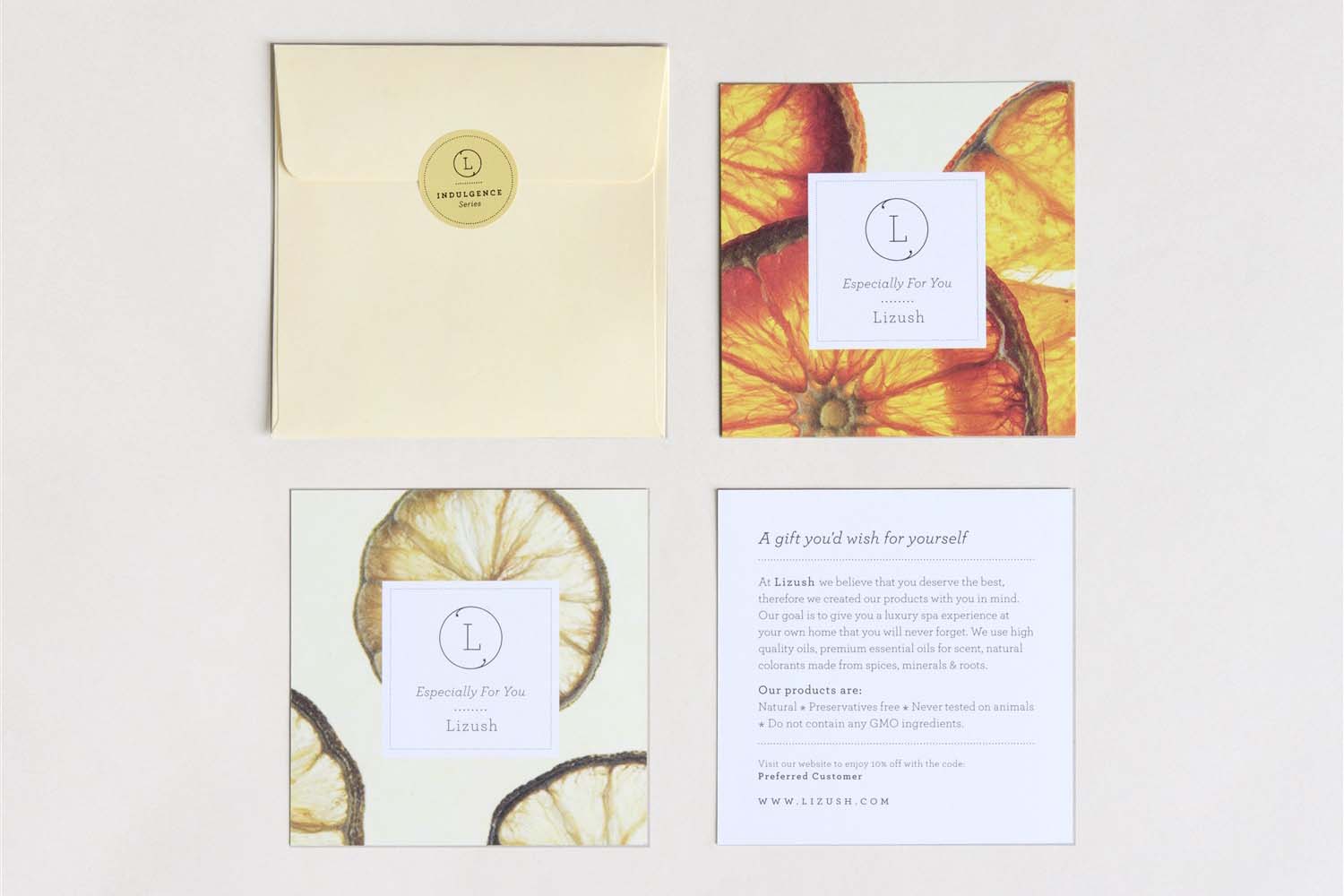 Natural Citrus Bath &amp; Body Skincare Set, A Thoughtful &amp; "Thinking of You" Gift