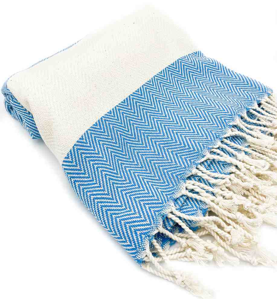 Herringbone Turkish Bath/ Beach Towels - Multiple Colors