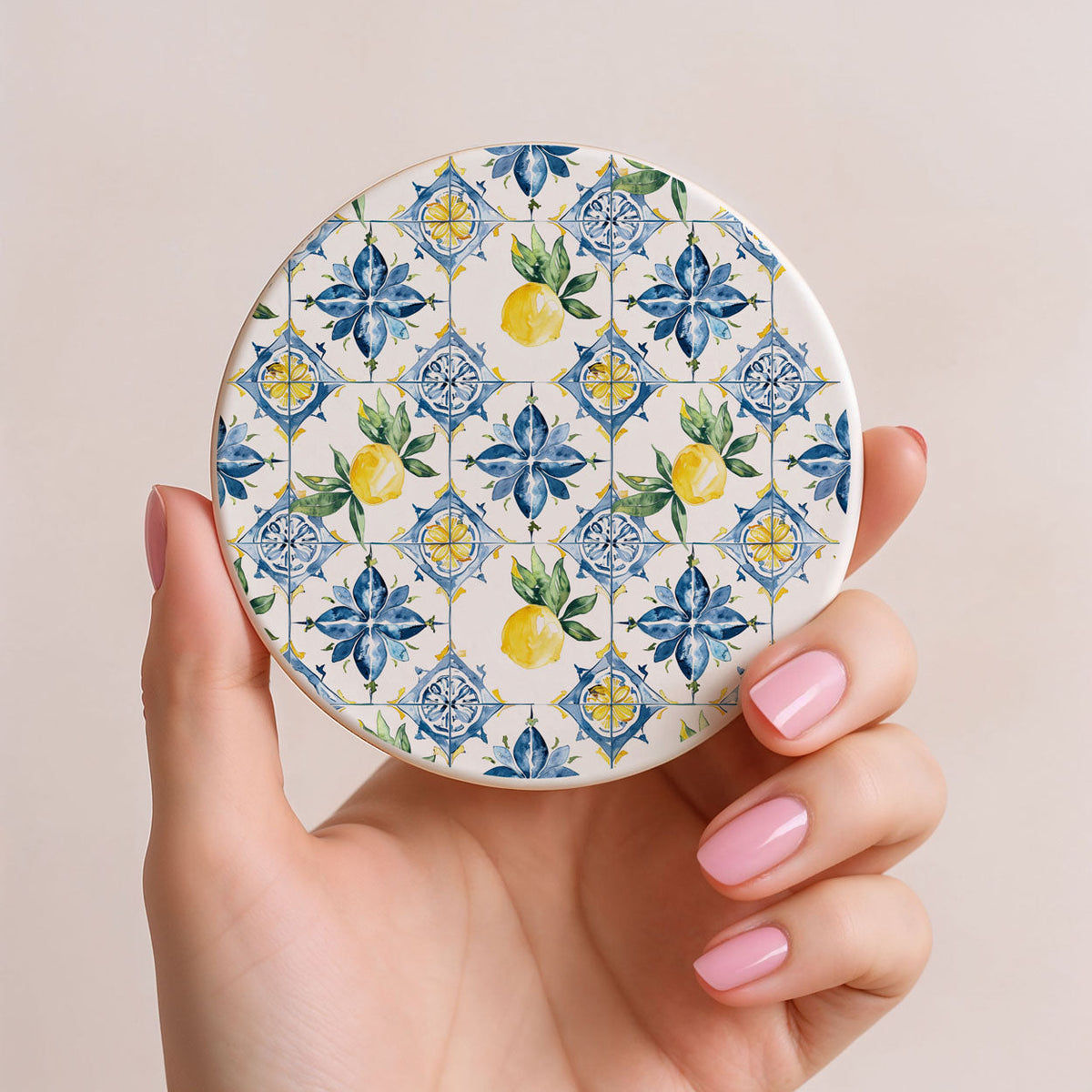 Coasters - Mediterranean Lemon, PRE-ORDER