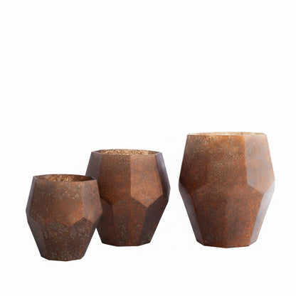 Mulauin Glass Pots - Set of 3