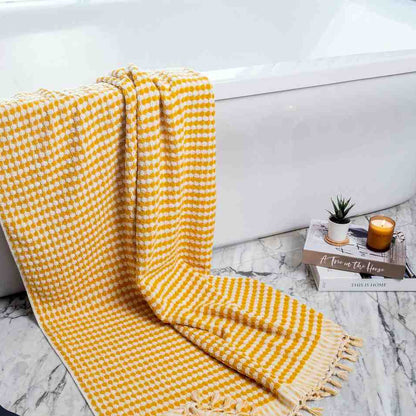 Pom Pom Bath Towel