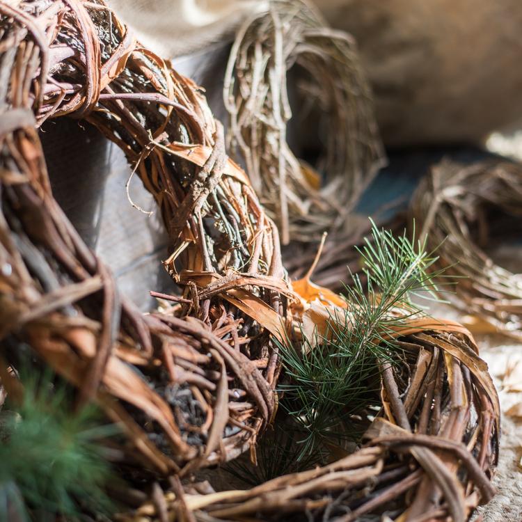 Natural Handmade Willow Wreaths