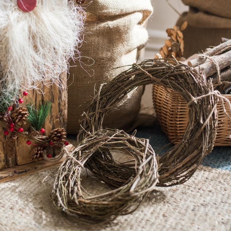 Natural Handmade Willow Wreaths