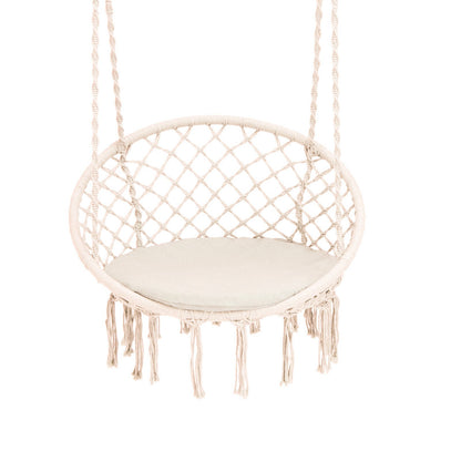 Cushioned Hammock Chair with Hanging Kit