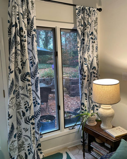 Devonia Light Filtering Window Curtain Panel Sets - 5 Colors
