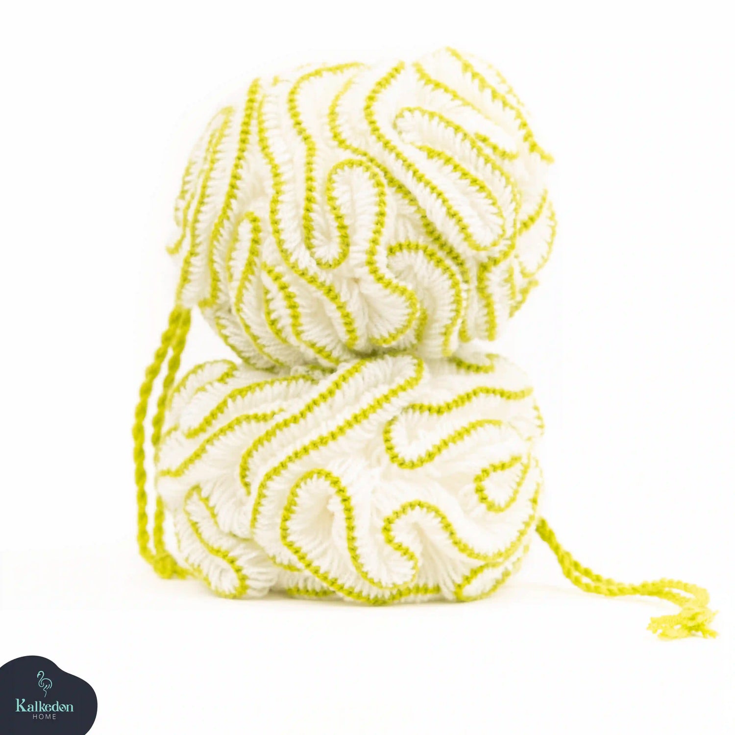 Organic Cotton Shower Pouf