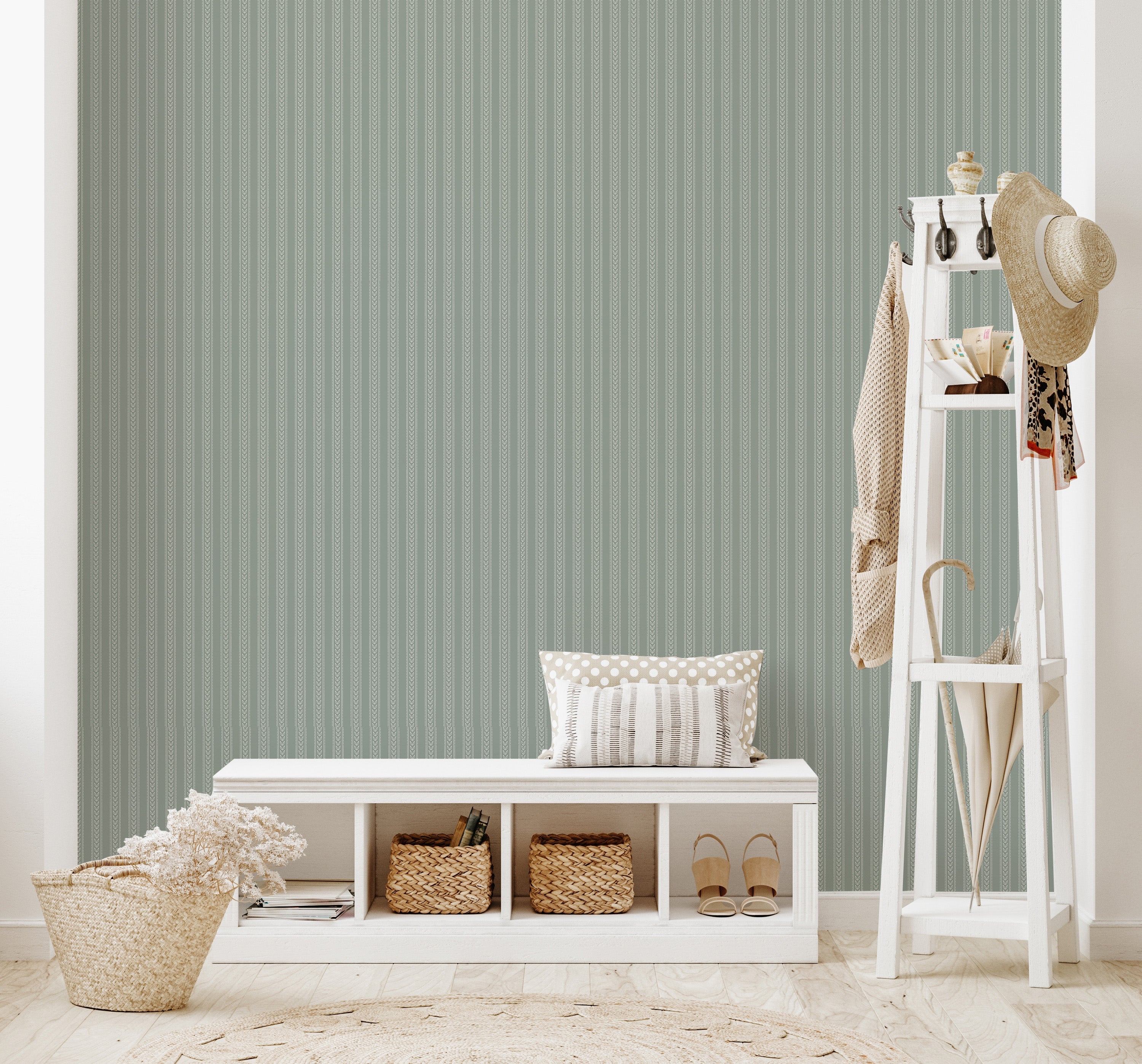 Elovie Wallpaper by Quirky Paisley Designs