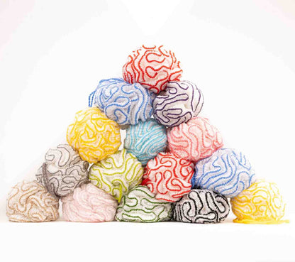 Organic Cotton Shower Pouf