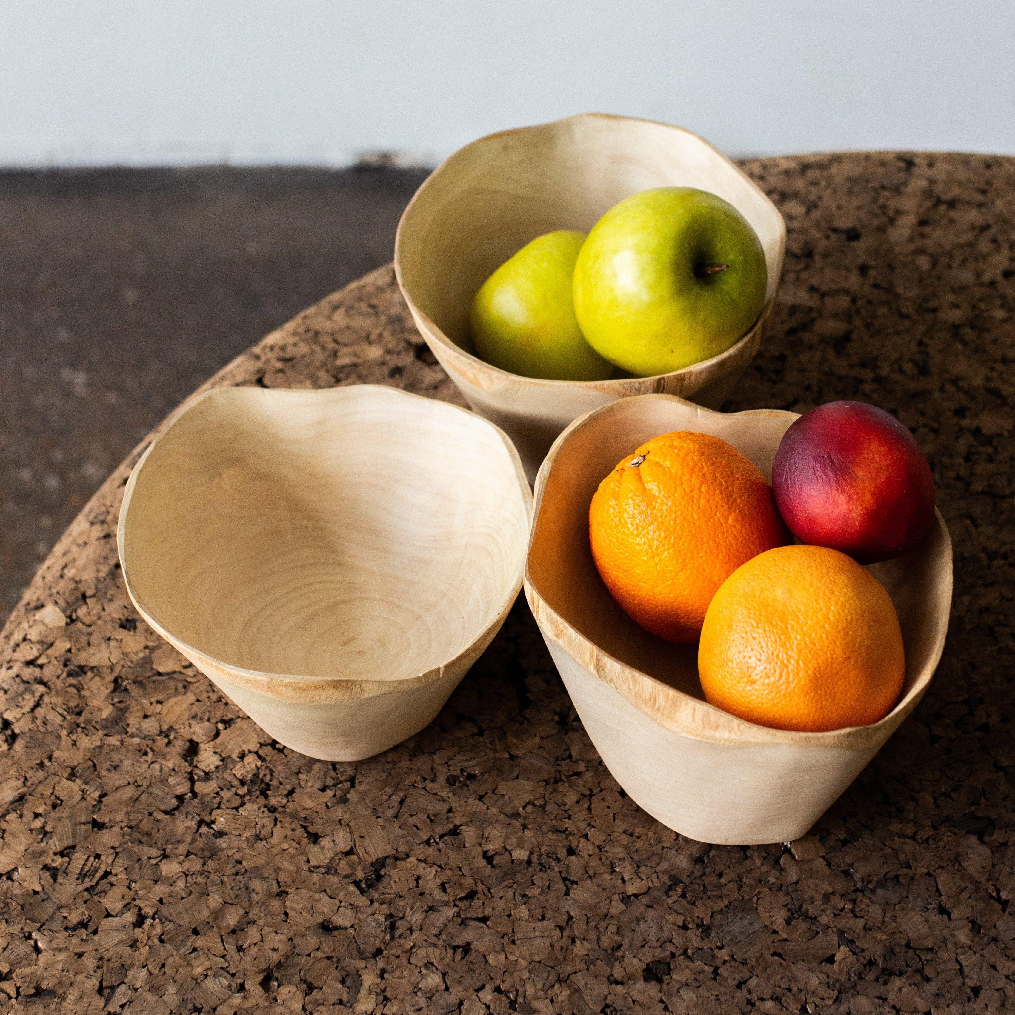 Jacaranda Handcarved Decorative Wooden Bowl