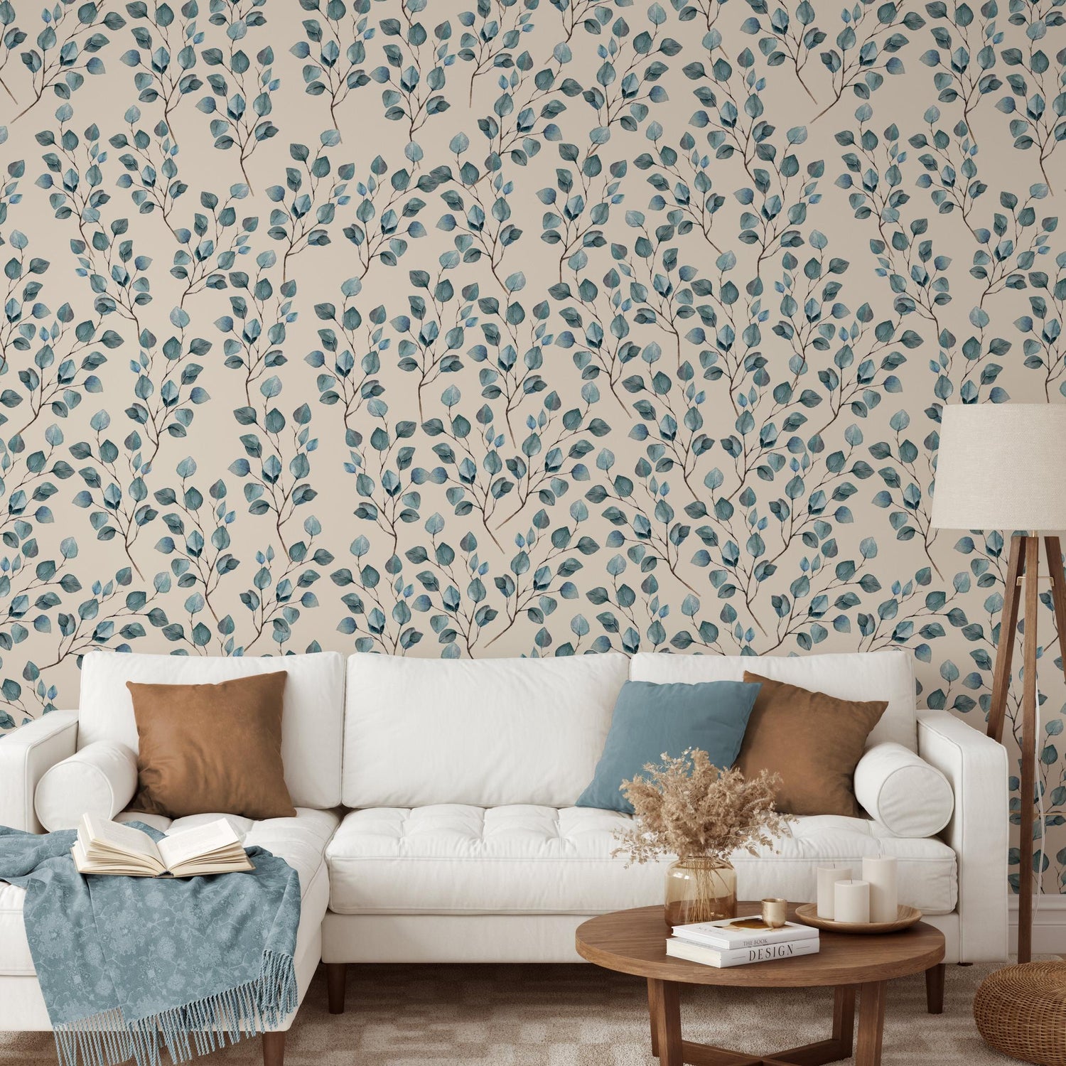Paisley &amp; Stone Wallpaper