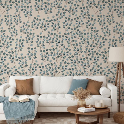 Paisley &amp; Stone Wallpaper