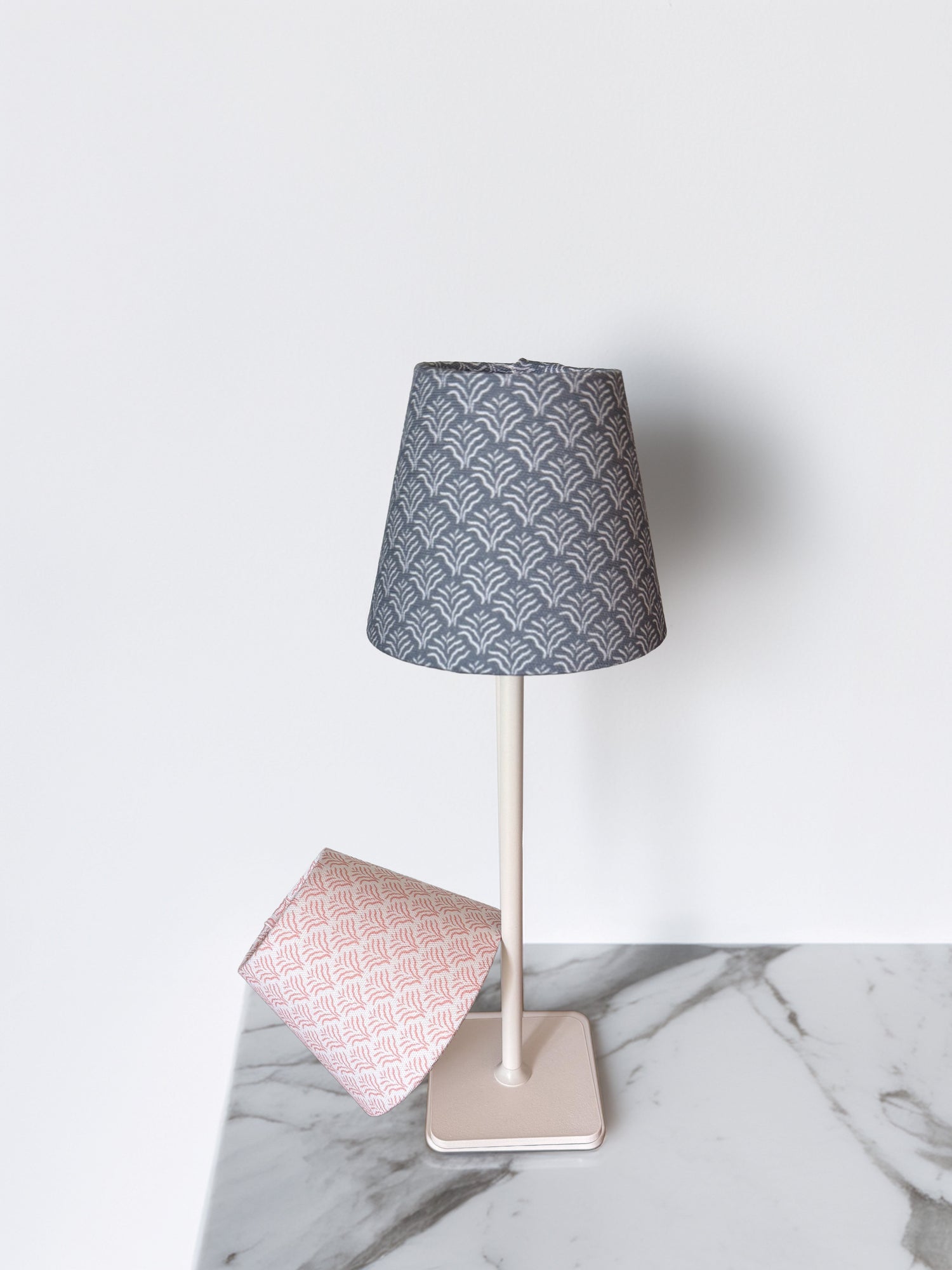 Petite Lottie Shade for Cordless LED Lamps - Light Blue