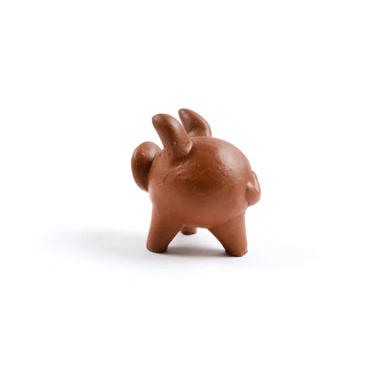 Lucky Three-Legged Terracotta Chanchito Pig