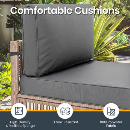 Wicker Outdoor Sectional Sofa - 3 Colors