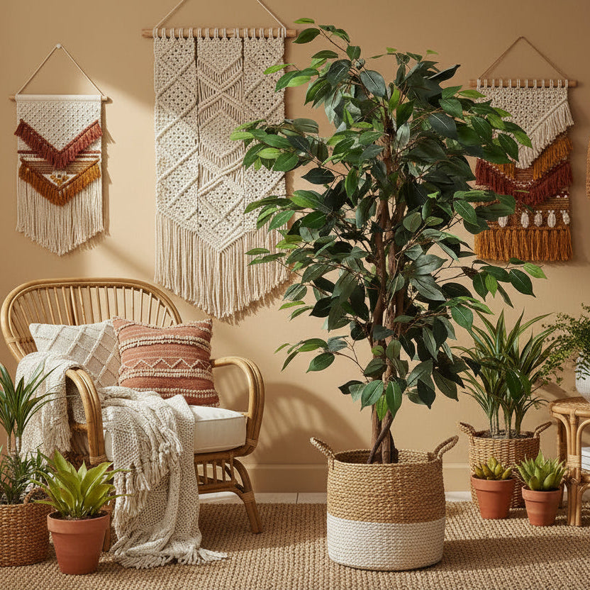 4 FT Indoor/Outdoor Artificial Ficus Tree