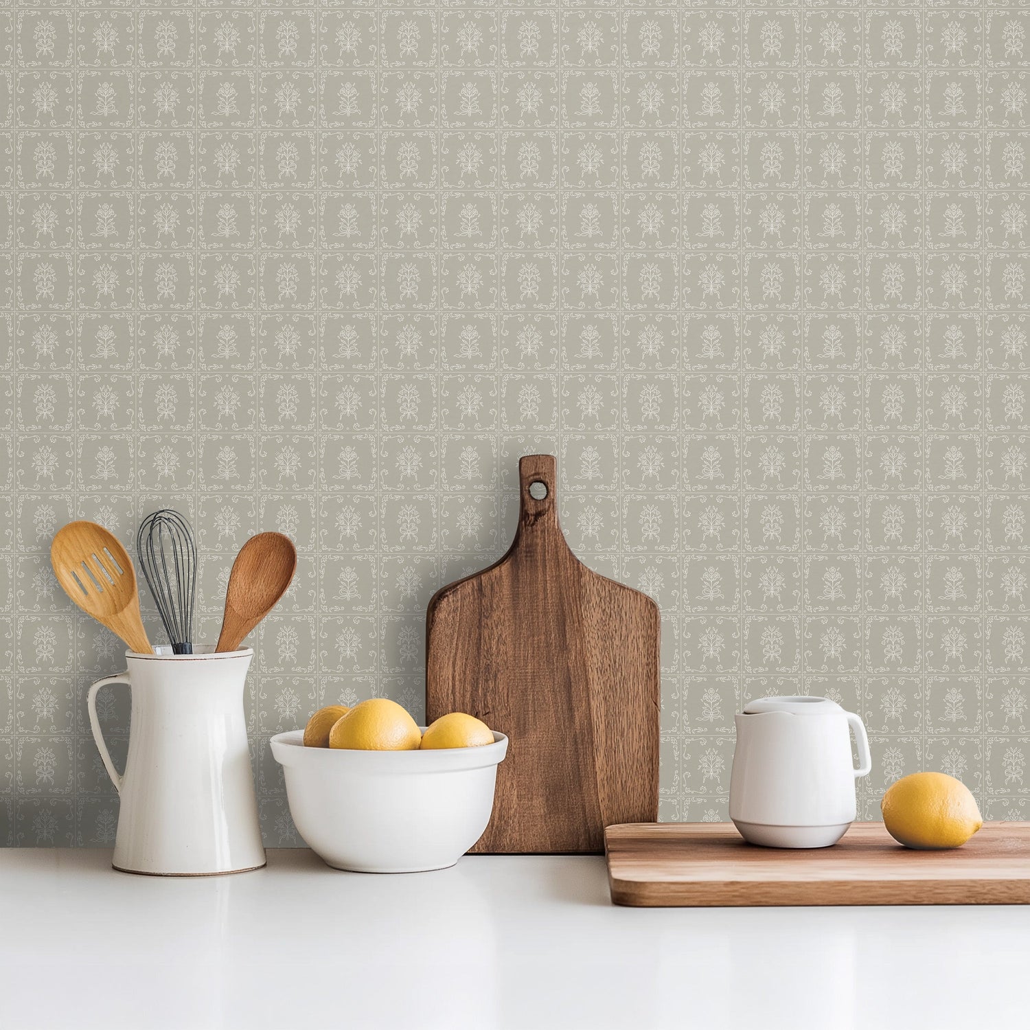 Wrenna Wallpaper by Quirky Paisley Designs