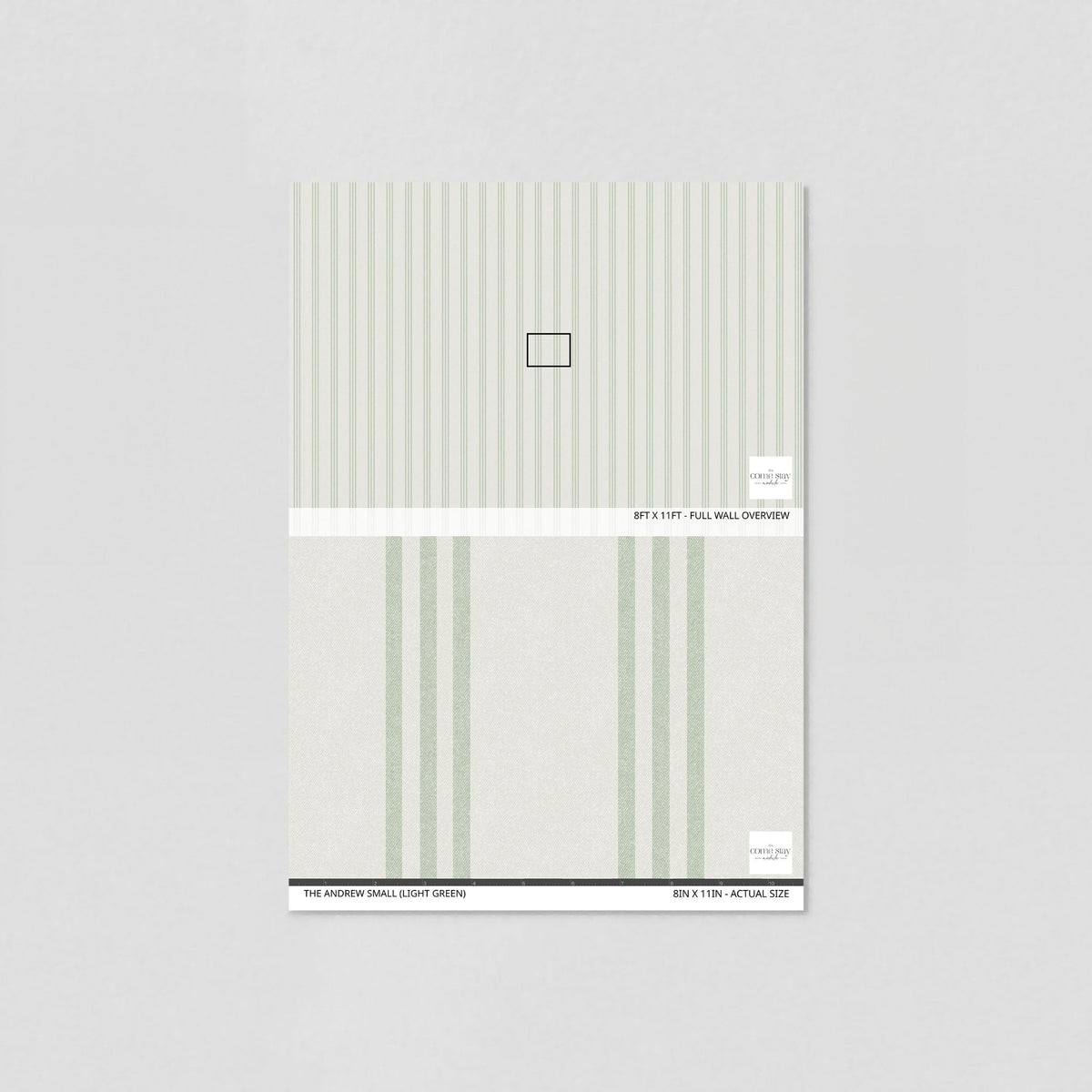 The Andrew Small (Light Green) Wallpaper