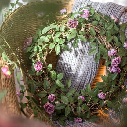 Artificial Silk Rose Vines - 57"