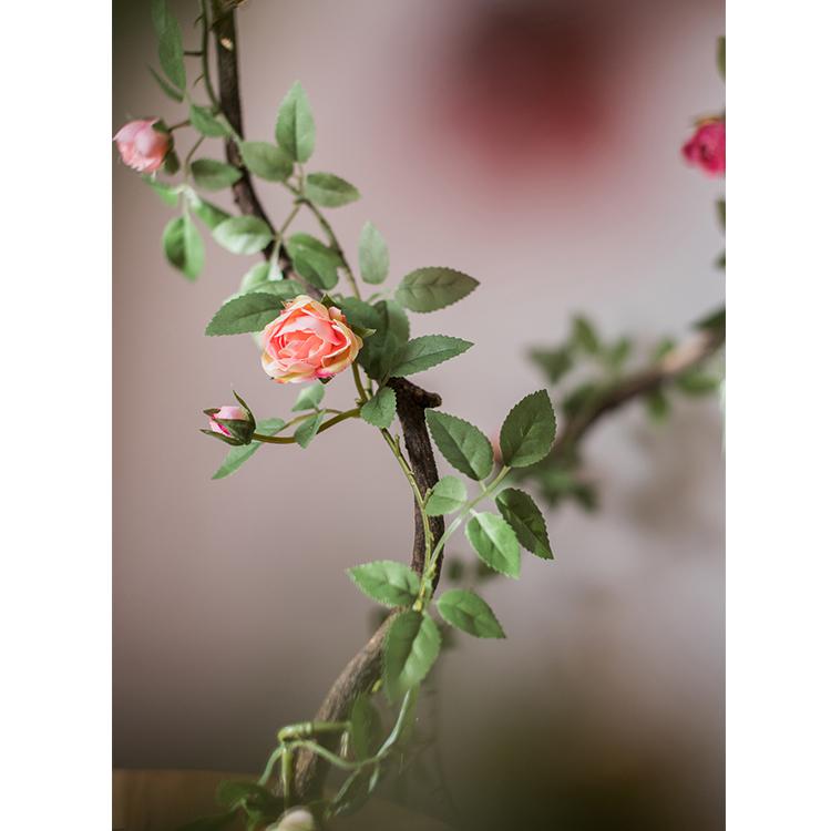 Artificial Silk Rose Vines - 57"