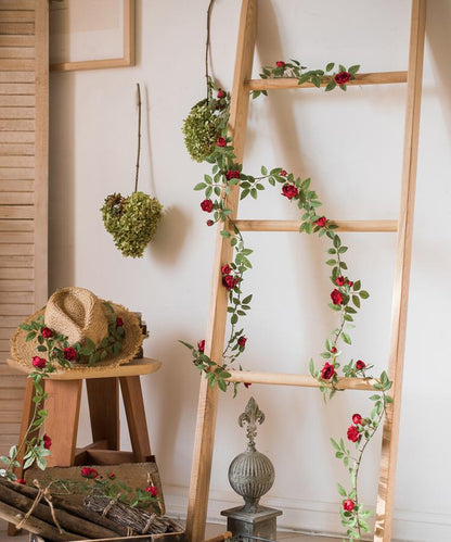 Artificial Silk Rose Vines - 57"