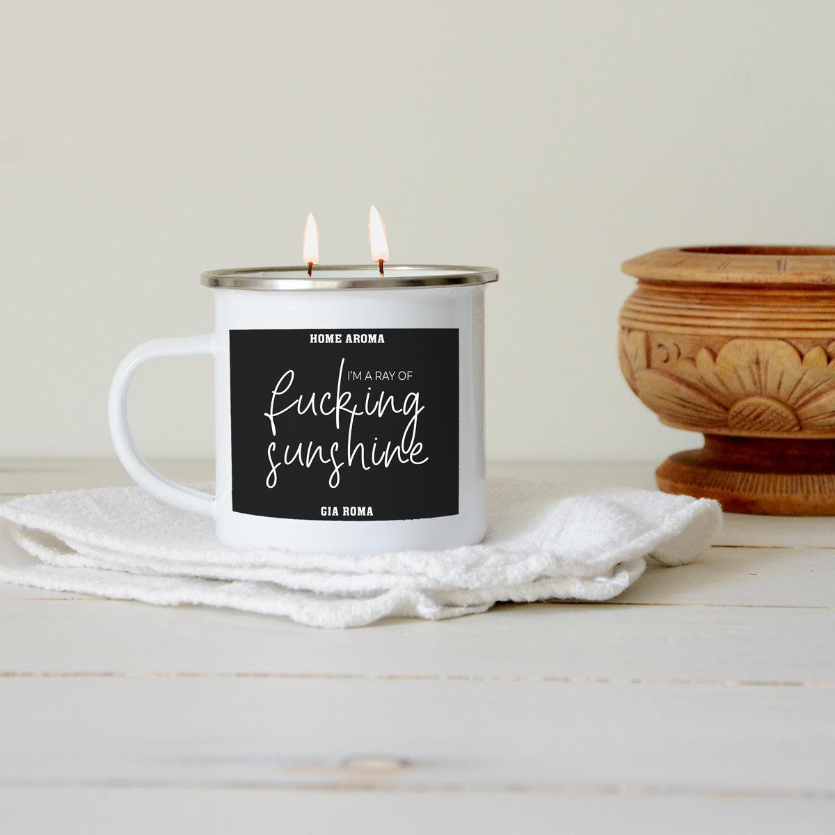 Personalized 16oz Candle Mug