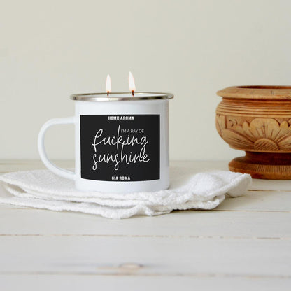 Personalized 16oz Candle Mug
