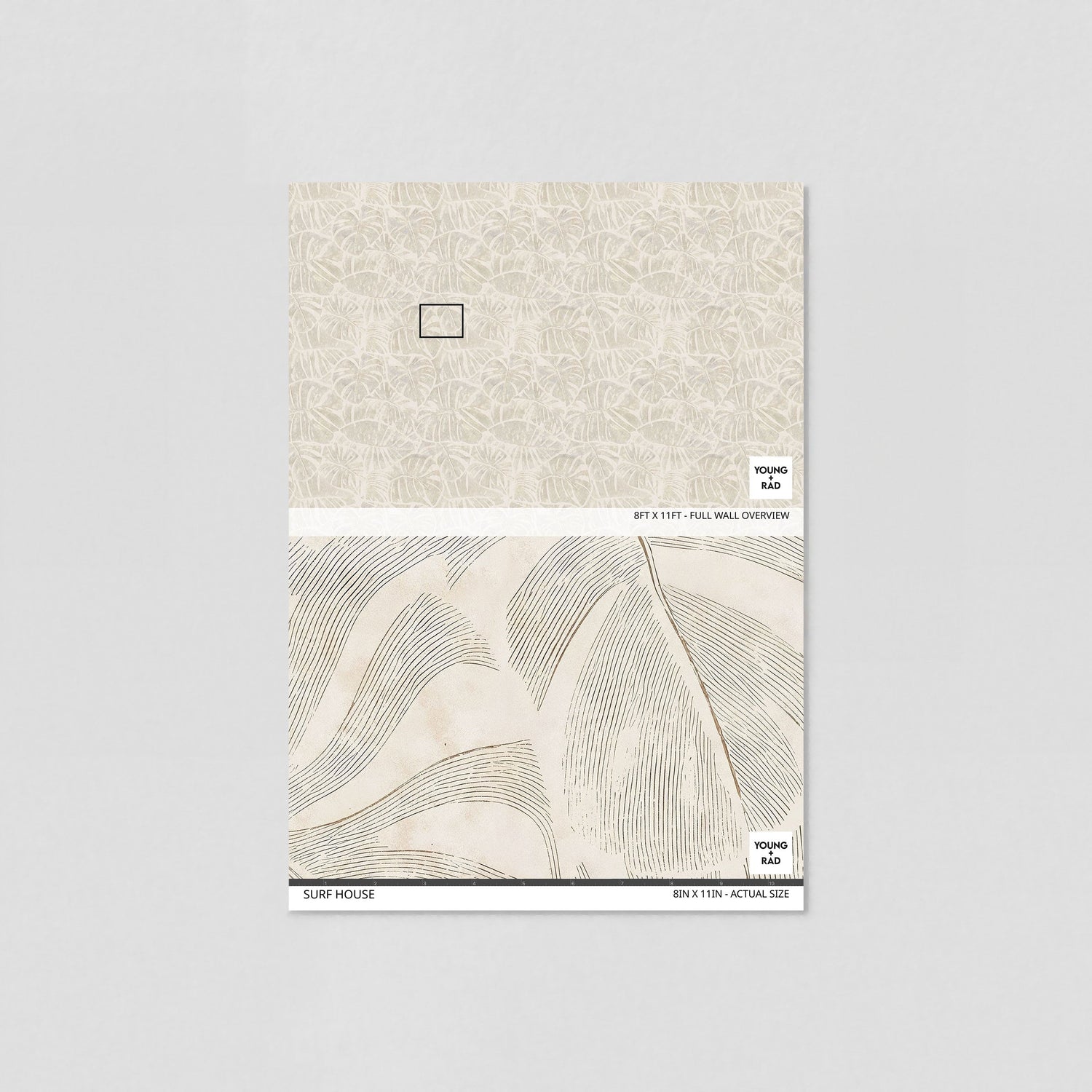 Surf House Wallpaper