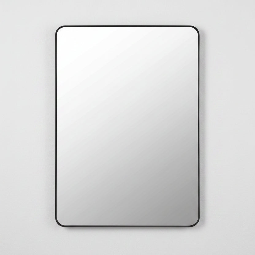 Sustinente Black Carved Mirror