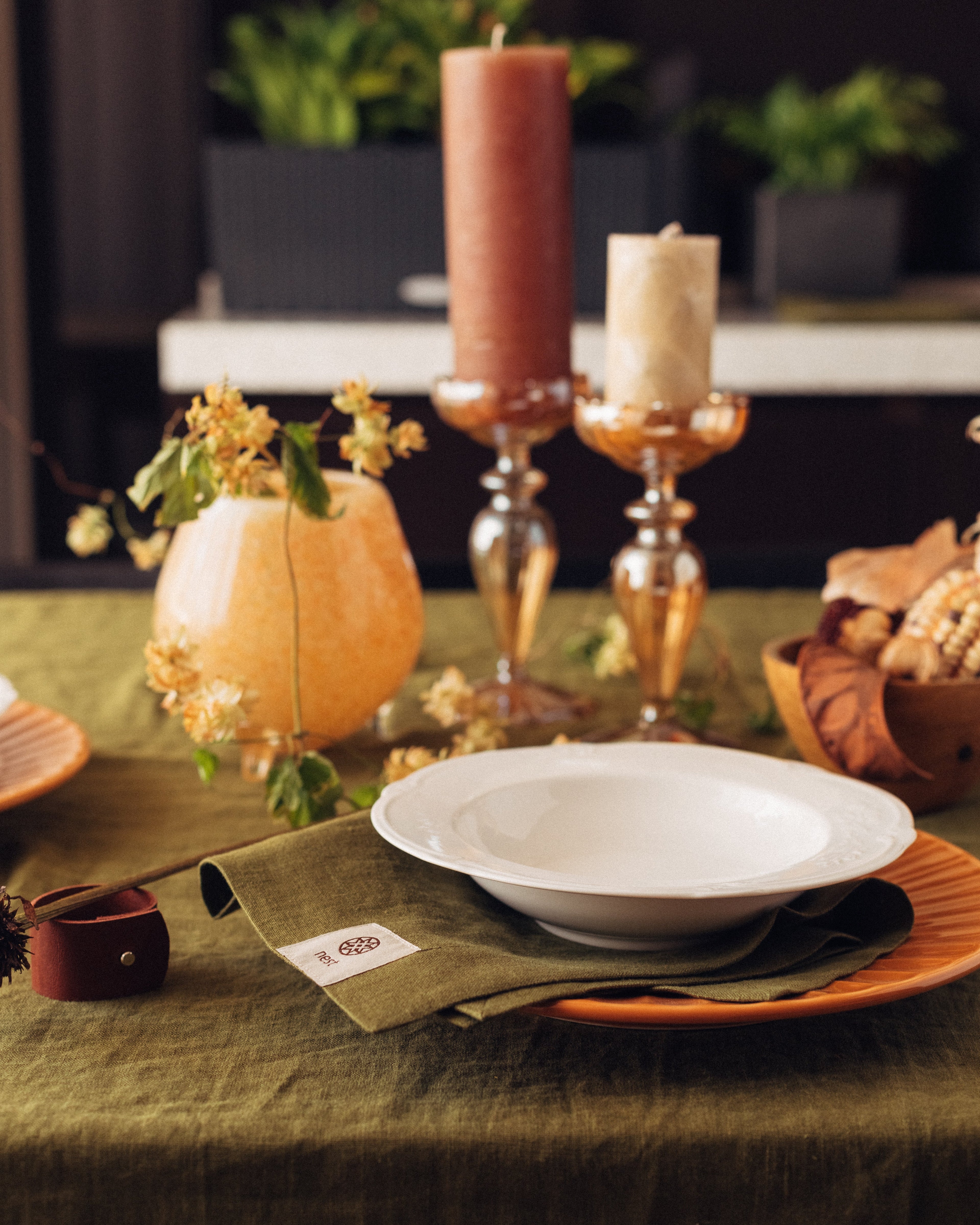 Soft Linen Table Runners - Choose Your Color