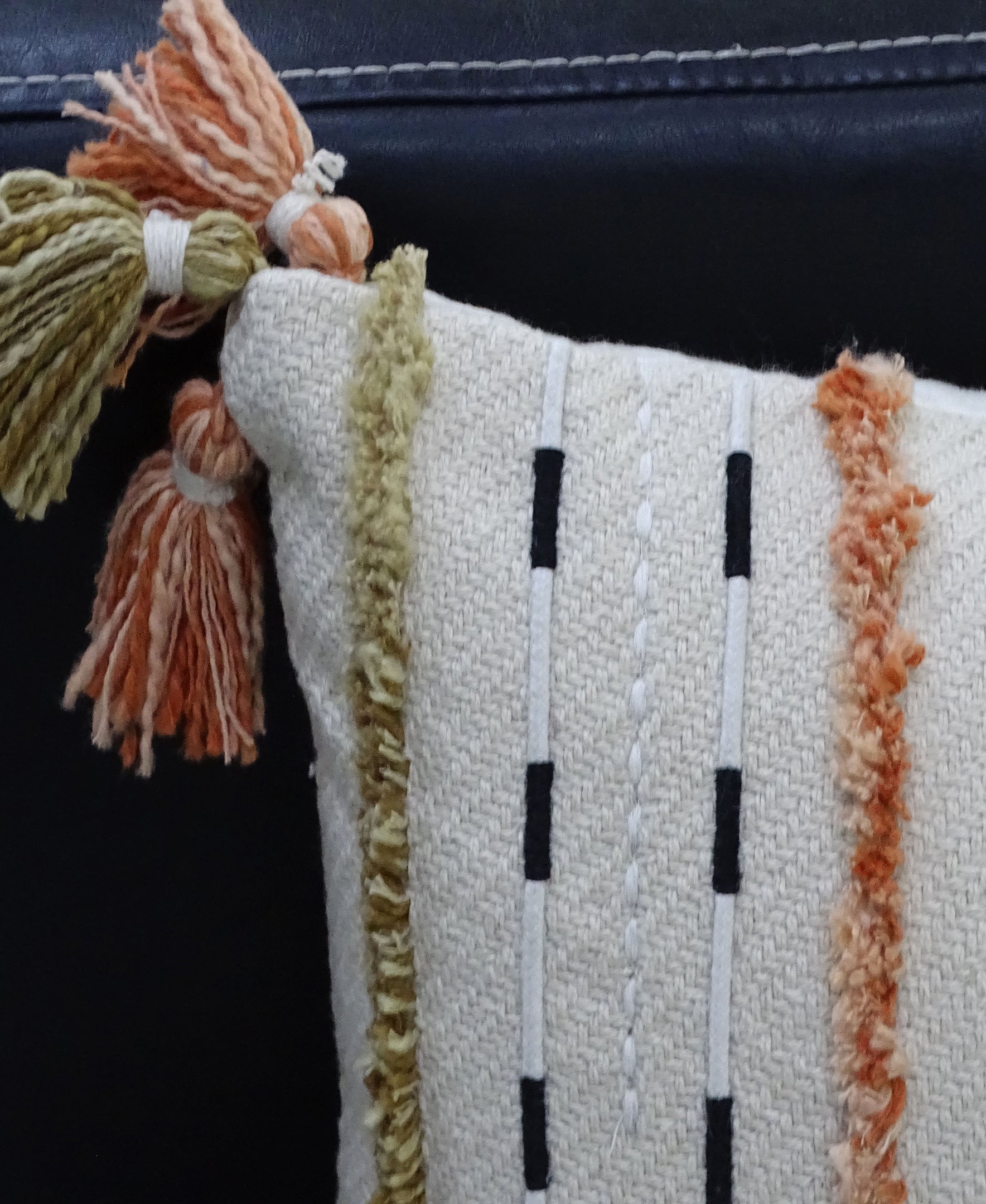Hannah Handwoven Pillow - 14 X 24
