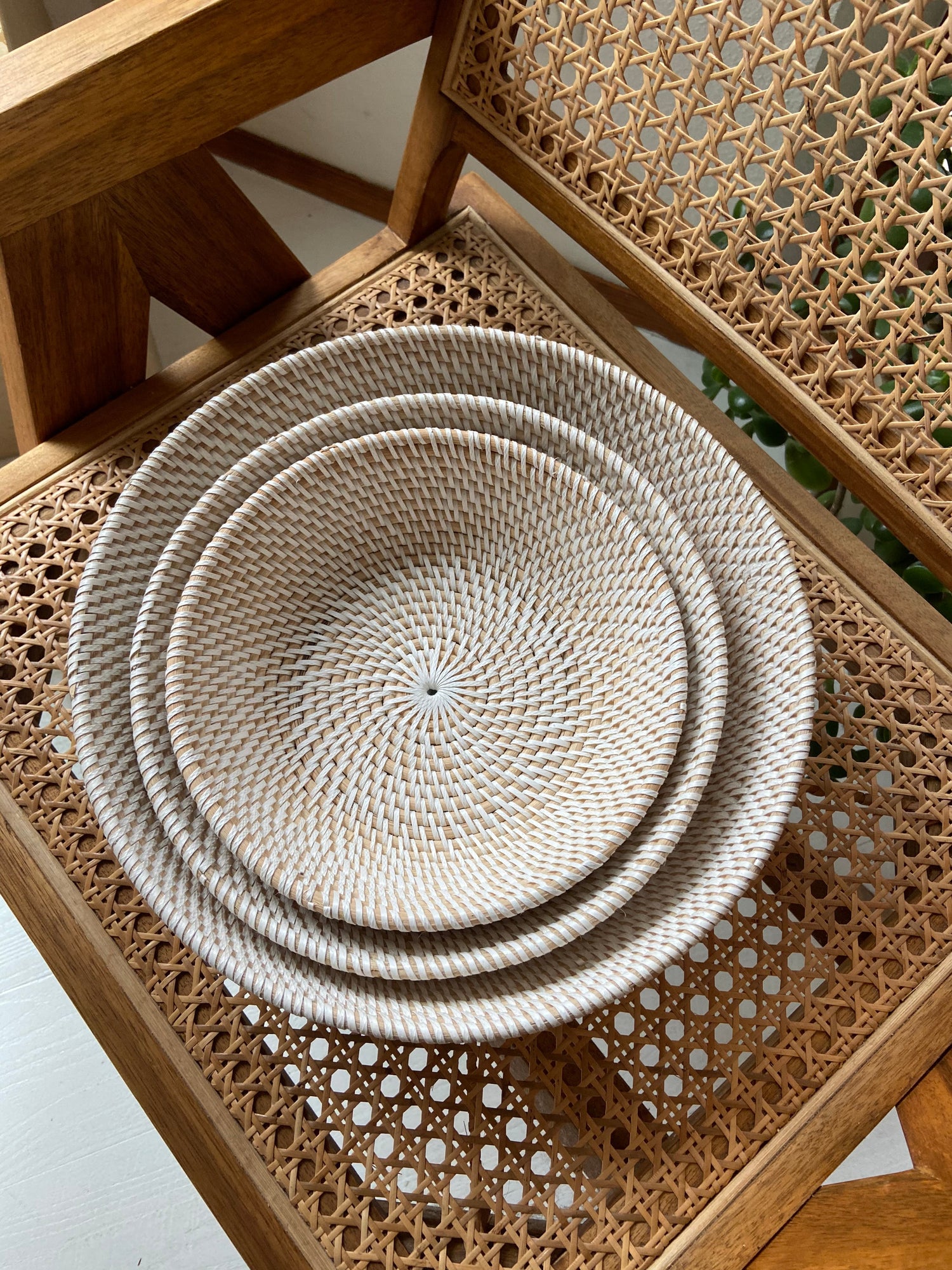 Tiga Woven Nesting Bowls - 2 Colors