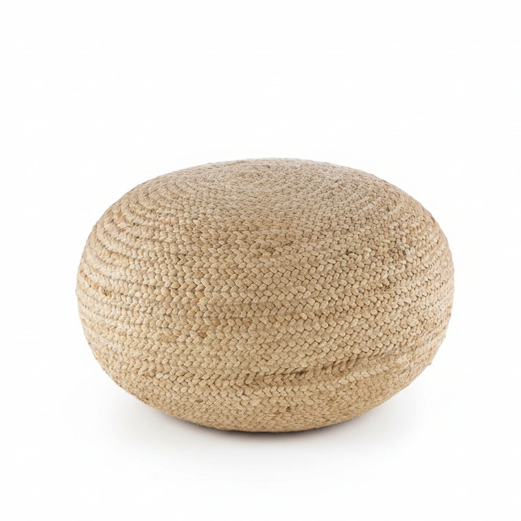 Tintern Jute Knitted Pouf