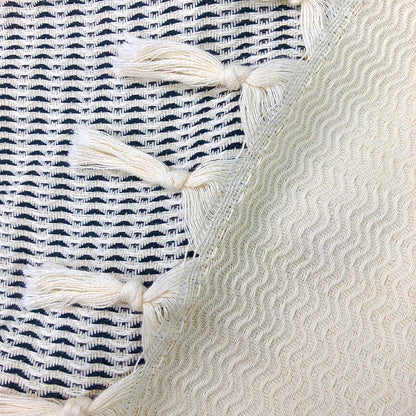 Plush Wavy Turkish Throw - 3 Colors