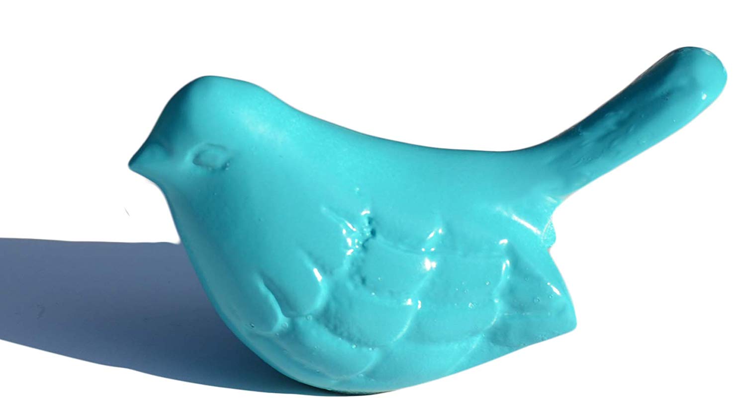 Bird Symbol of Health &amp; Happiness in Turquoise - 1 Piece