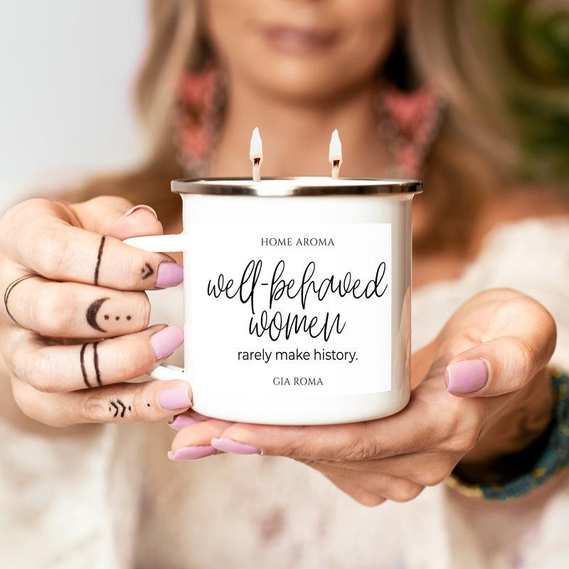 Personalized 16oz Candle Mug