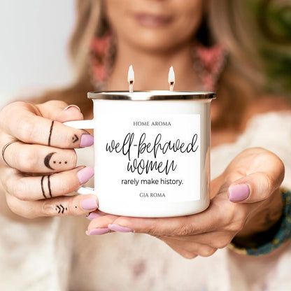 Personalized 16oz Candle Mug