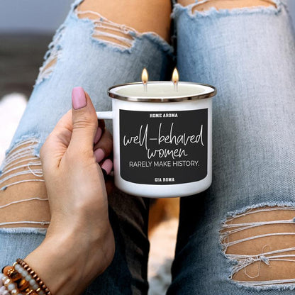 Personalized 16oz Candle Mug